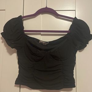 TIC TOC Black underwire going out top